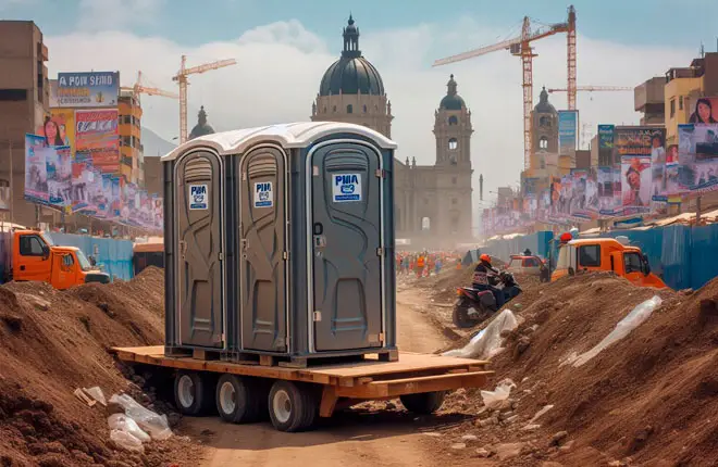 Alquiler de Sanitarios Portátiles en Ica y Huaraz para Obras de Construcción - CORPORACION ALPA