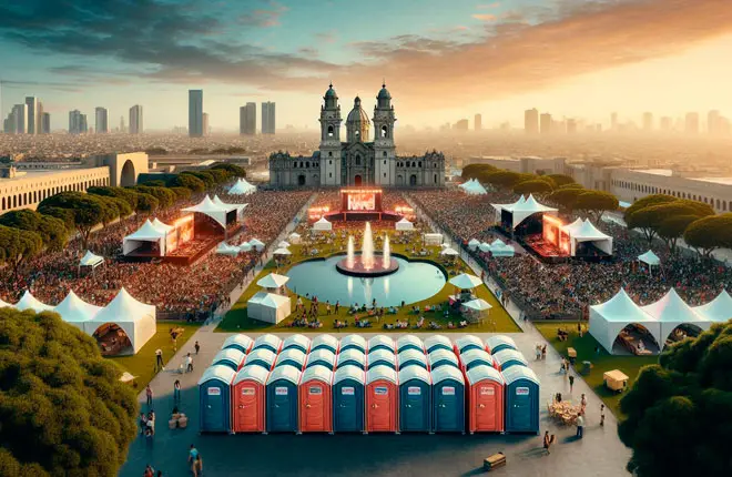 ¿Cuándo necesitas sanitarios portátiles en tu evento? - Corporacion ALPA