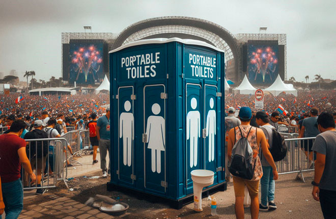 Guía para la instalación de sanitarios portátiles en festivales en Lima, Perú - Corporacion ALPA