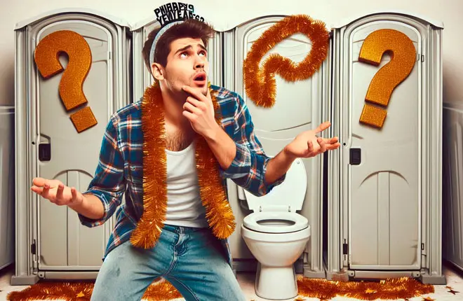Baños Portátiles para Fiestas de Año Nuevo: ¿Son Necesarios? - Sanitarios Portatiles Alpa