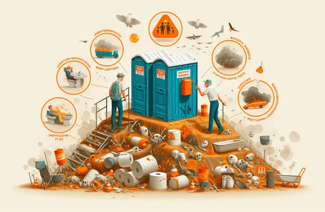 ¿Con qué frecuencia debo vaciar mi baño portátil? - Corporacion ALPA