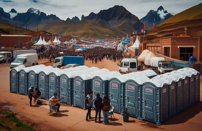 ¿Cuántos Baños Portátiles Necesitas para un Evento Grande? - Corporacion ALPA