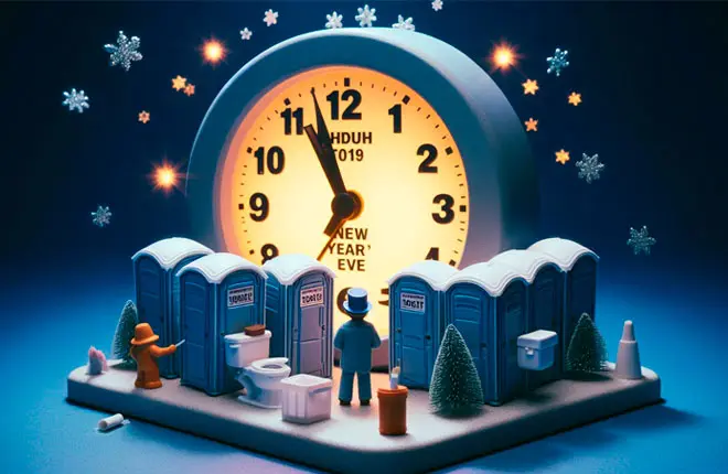 ¿Cuándo es Ideal Rentar Baños Portátiles en Fin de Año? - Sanitarios Portatiles Alpa