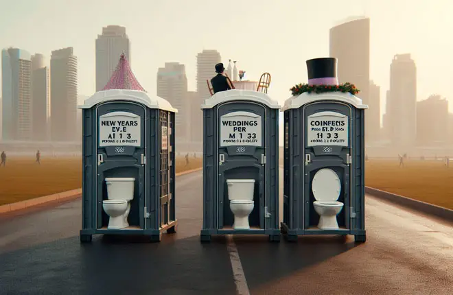 Diferencias Entre Baños Portátiles para Año Nuevo y Otros Eventos - Sanitarios Portatiles Alpa