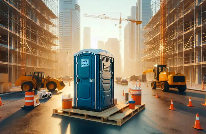 Venta de Baños Portátiles para Obras y Construcción - Sanitarios Portatiles Alpa