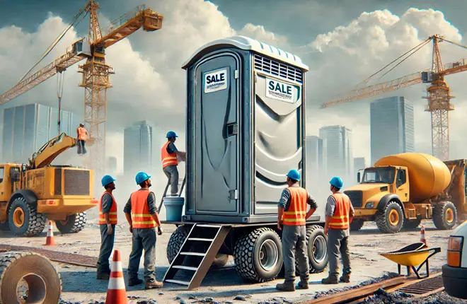 Venta de Baños Portátiles, Resistentes y Prácticos para Construcción - Sanitarios Portátiles Alpa