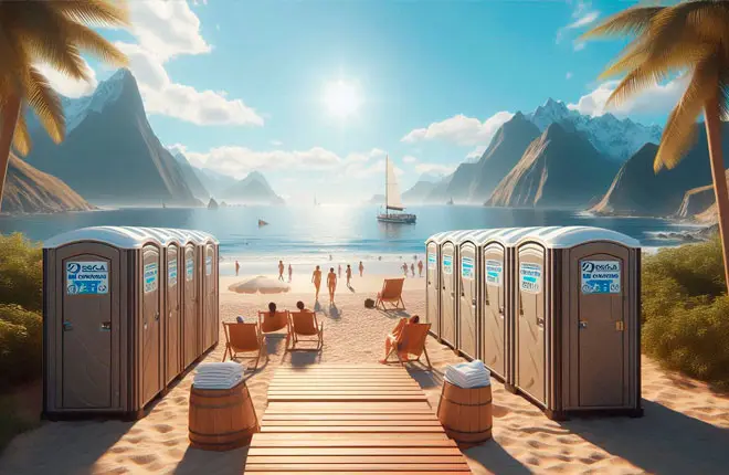 Alquiler de Baños Portátiles para Playas: Soluciones Estacionales y Normativas - Corporación Alpa