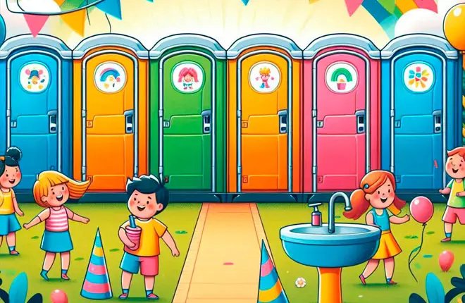 Baños Portátiles para Niños: Opciones Seguras y Divertidas para Fiestas Infantiles - Corporación Alpa