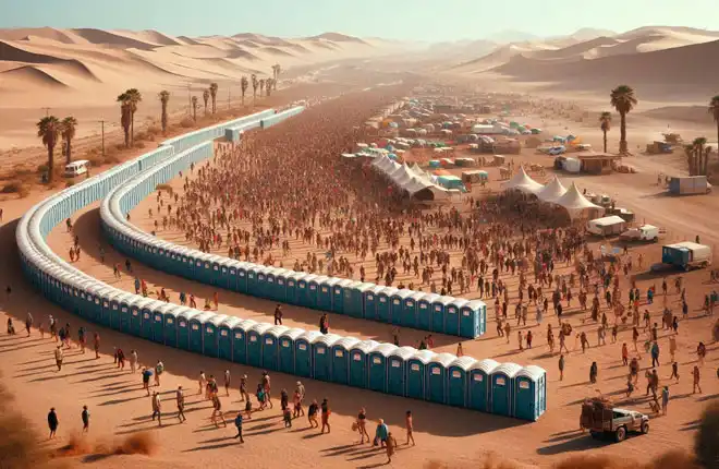 Alquiler de Baños Portátiles para Eventos Masivos en Ica - Corporación Alpa