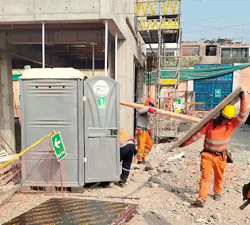 Baños Portátiles Estándar para Obras - Corporación Alpa