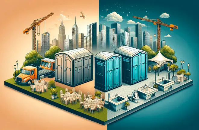 Diferencias entre Baños Portátiles para Eventos y para Obras en Perú - Corporación Alpa