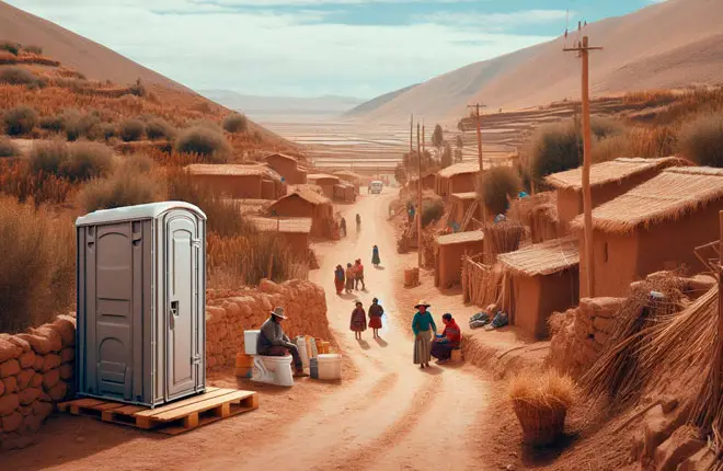 Renta de Baños Portátiles para Zonas Rurales de Chincha - Corporación Alpa
