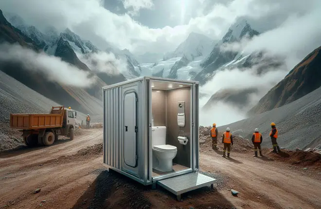 Baños Móviles para Faenas Remotas y Frías en Perú - Corporación Alpa