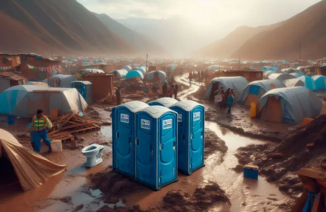 Baños Químicos en Alquiler para Emergencias y Desastres en Perú - Corporación Alpa