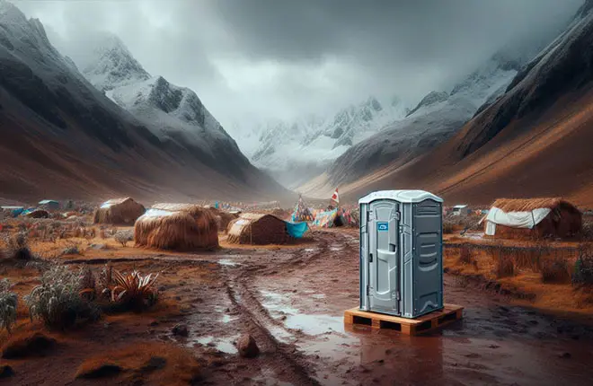 Cómo Usar Baños Portátiles en Invierno en Perú - Corporación Alpa