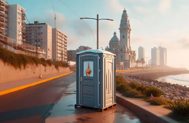 Baño portátil para proyectos en Chorrillos Sur - Corporación Alpa