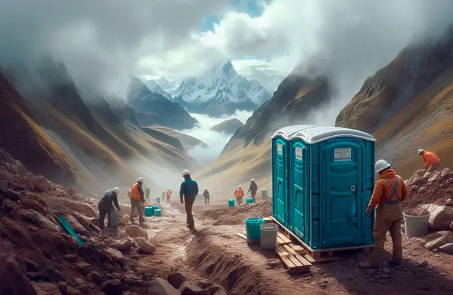 Baños Químicos Ideales para Obras en Sierra - Corporación Alpa