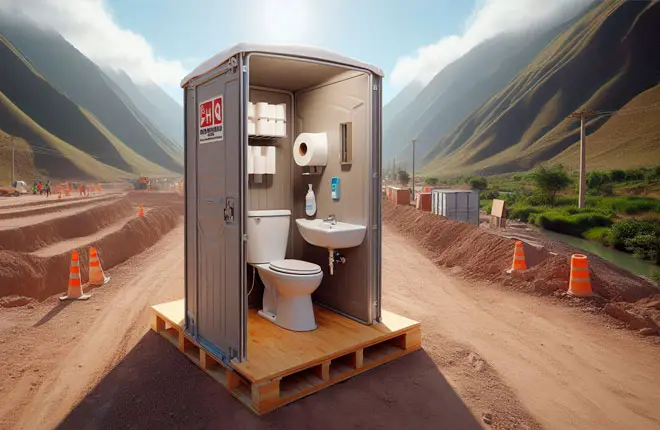 ¿Qué es un baño portátil con lavamanos? - Corporación Alpa