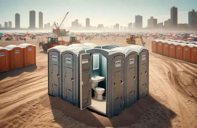 ¿Dónde se colocan baños portátiles con lavamanos? - Corporación Alpa