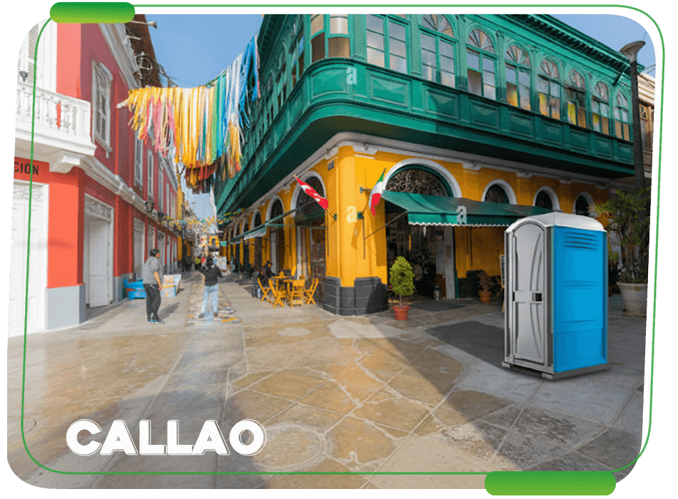 Renta de baños portatiles en Callao