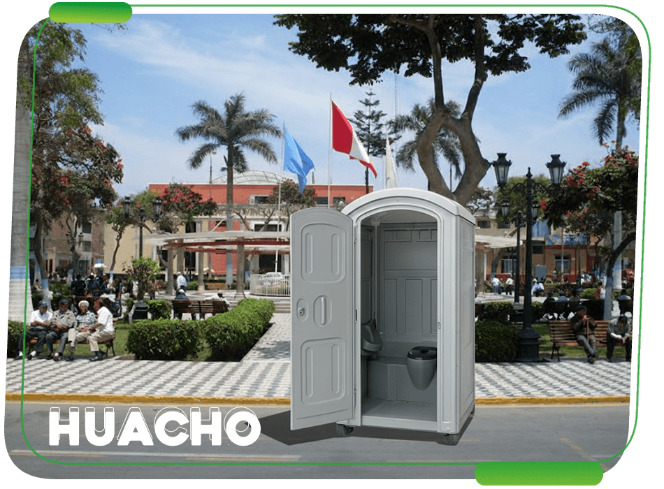 Renta de baños portátiles en Huacho
