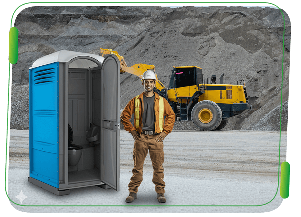 Alquiler de sanitario portátil para minería