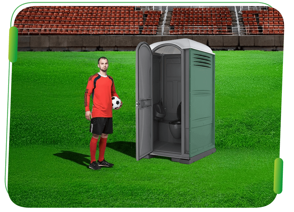 Alquiler de baño portatil deportivo
