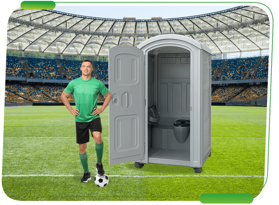 Alquiler de baño portatil deportivo