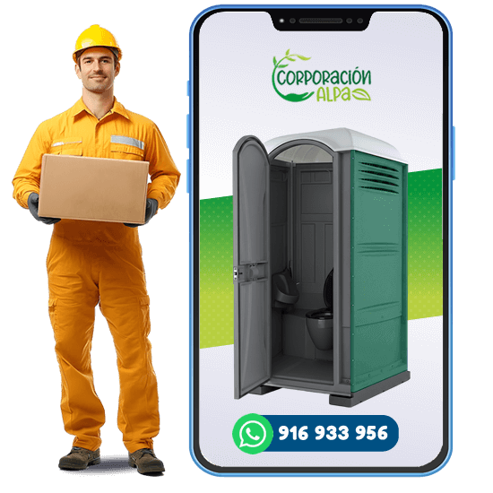 Alquiler Sanitarios Portátiles para Almacenes Logísticos