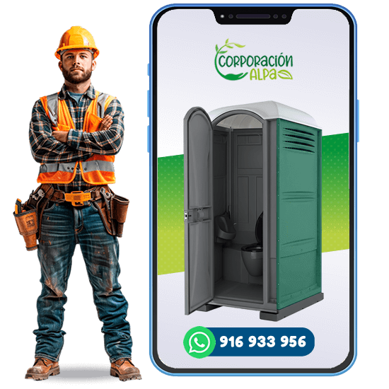 Alquiler Sanitarios Portátiles para Trabajos Municipales