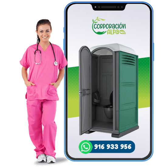 Alquiler de sanitarios portatiles para campañas de salud