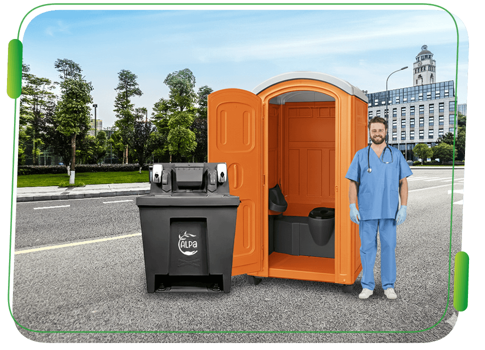 Alquiler de sanitarios portatiles para campañas de salud