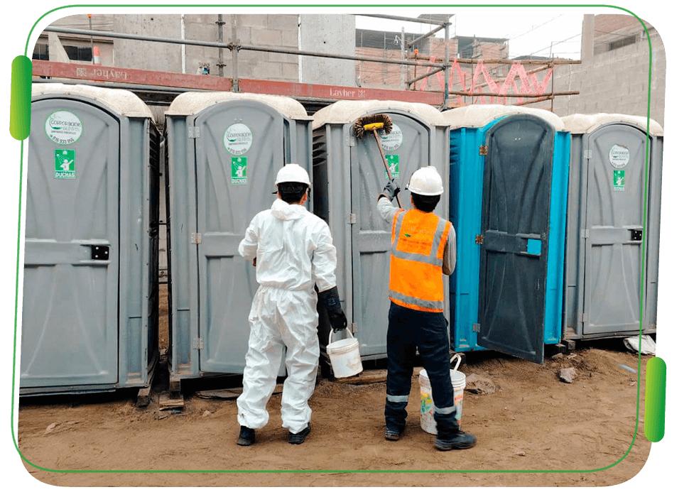 Sanitarios Portátiles sector construcción