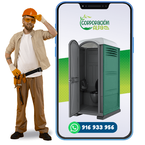 Sanitarios Portátiles sector construcción