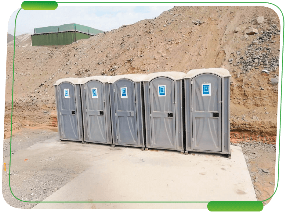 Sanitarios Portátiles para Constructora