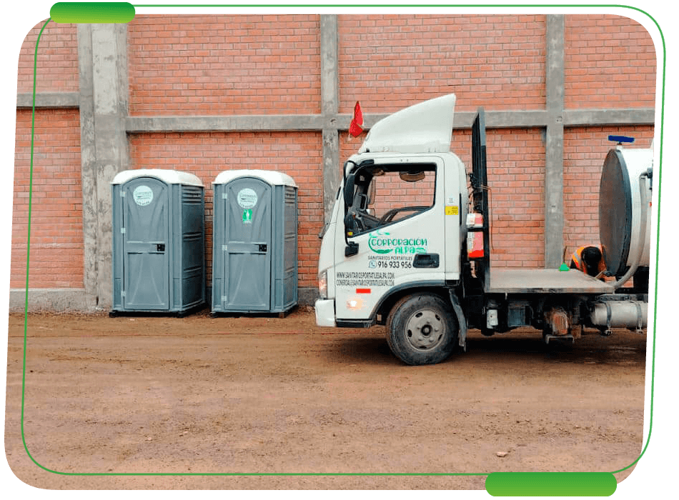 Sanitarios Portátiles sector construcción