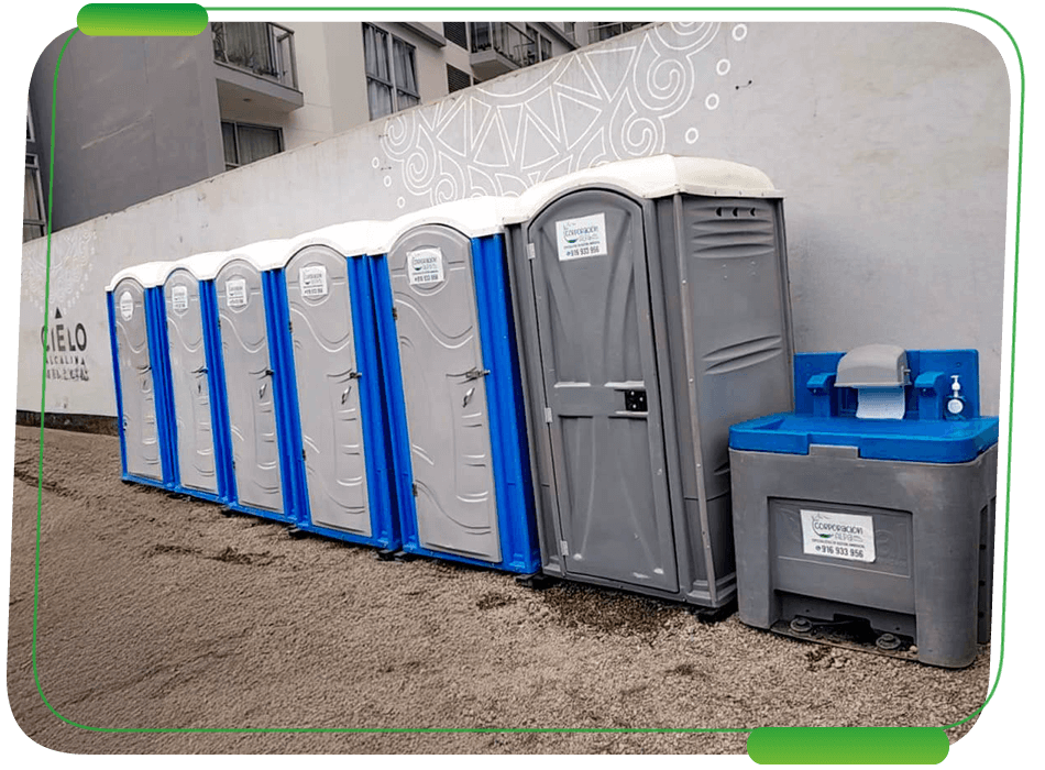 Sanitarios Portátiles para trabajadores de Obra