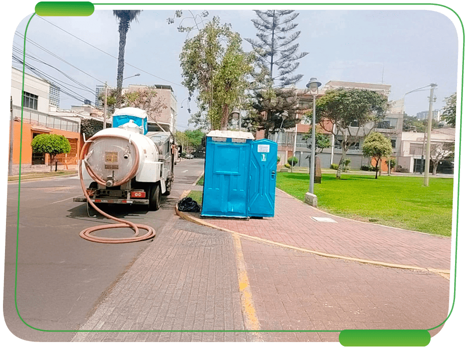 Sanitarios Portátiles para construcción de condominios