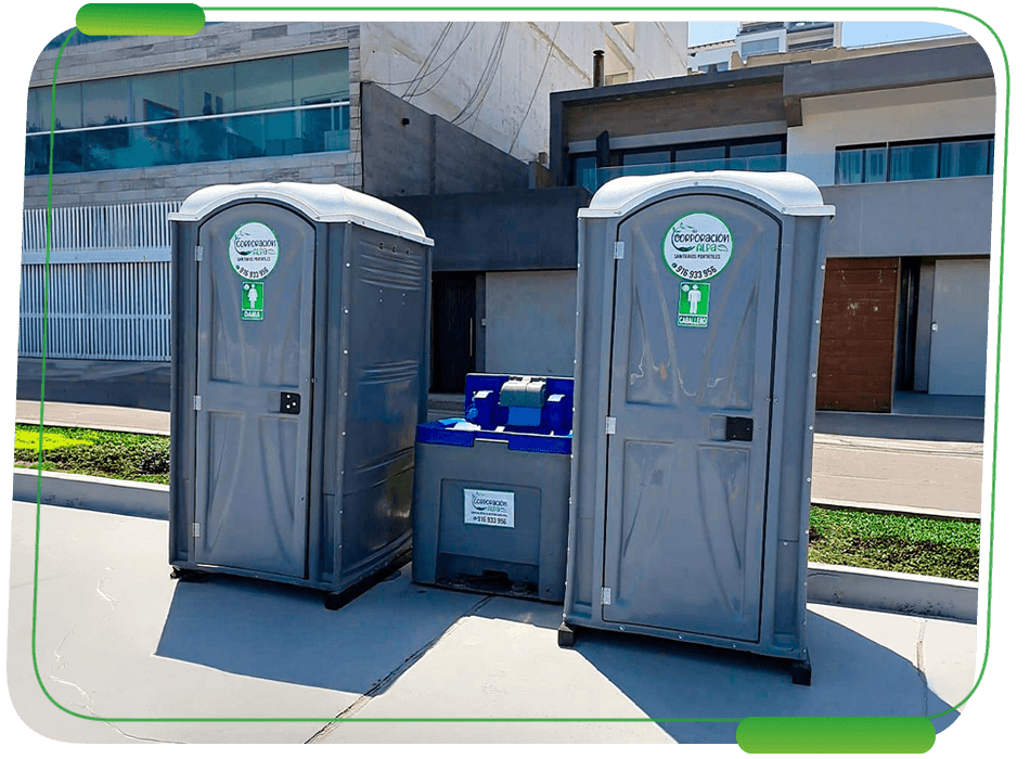 Alquiler de sanitarios portátiles para San Bartolo