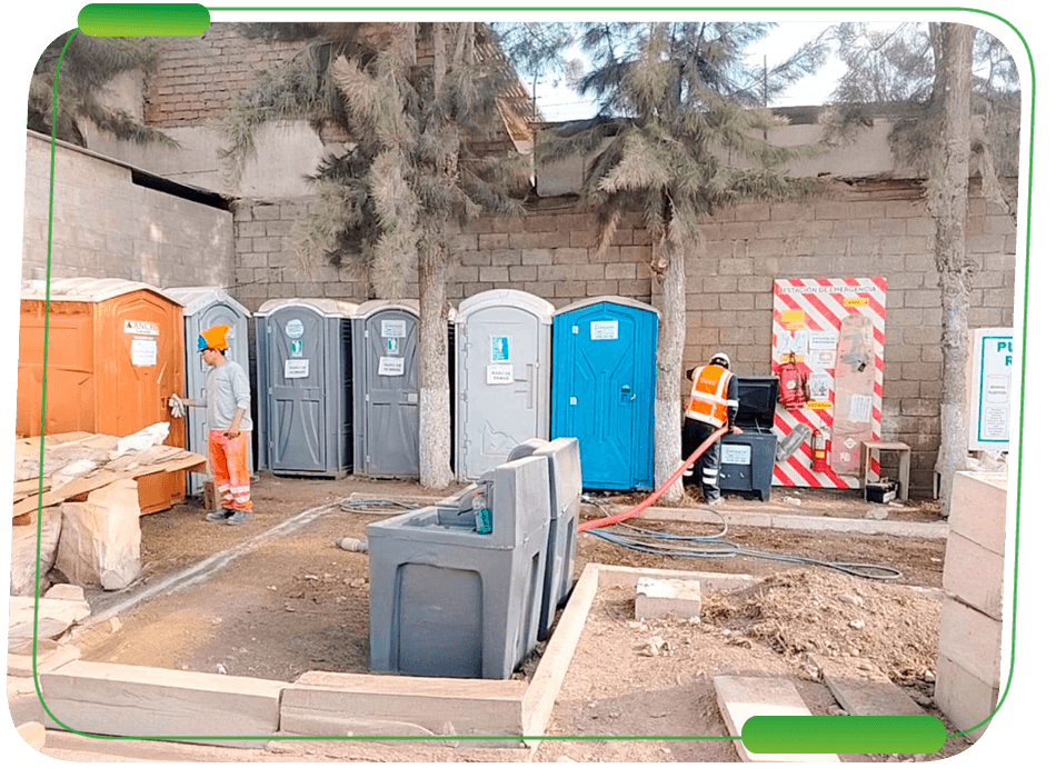 Alquiler Sanitarios Portátiles en ATE