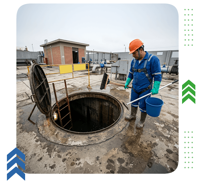 Mantenimiento reservorios de Agua