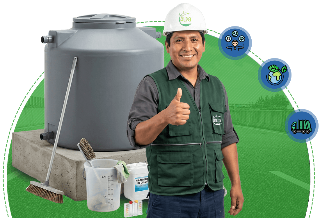 Mantenimiento reservorios de Agua