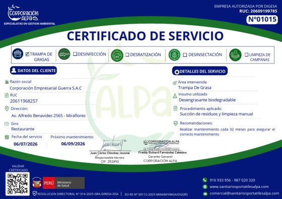 Certificacion