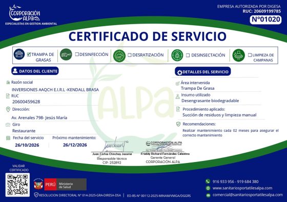 Cliente Kendall Brasa